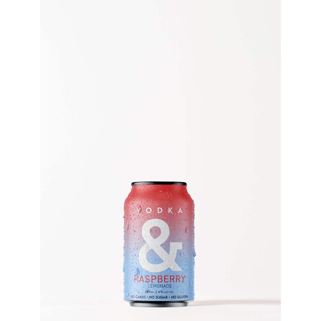 Ampersand Vodka & Raspberry Lemonade 24 Cans x 330ml