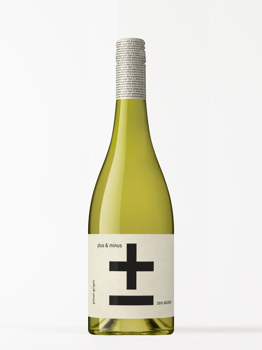 Plus & Minus Pinot Grigio (Zero Alc) – Wine Brothers