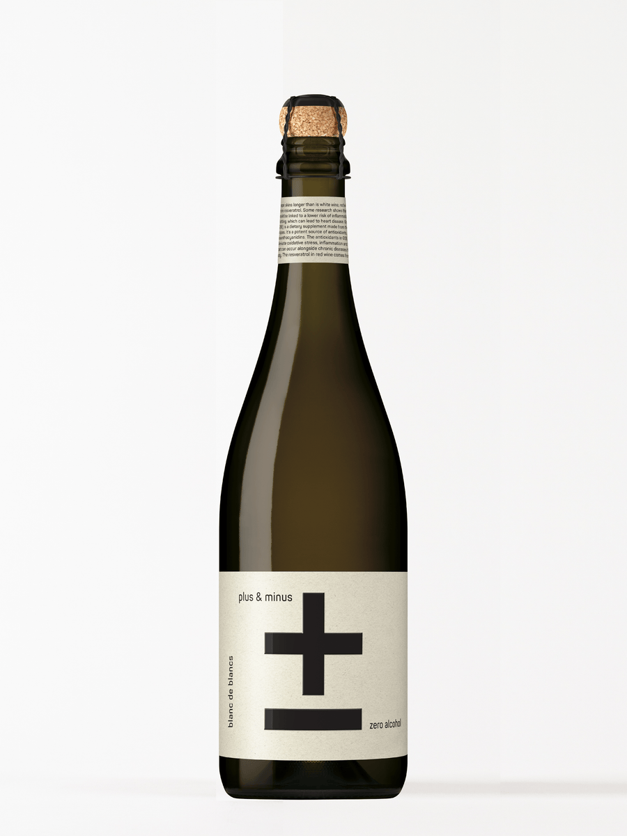 Plus & Minus Blanc de Blancs (Zero Alc) – Wine Brothers