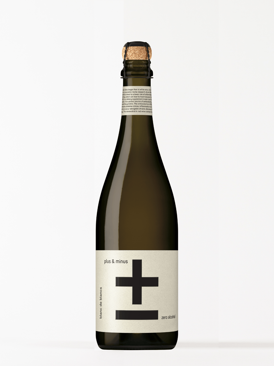 Plus & Minus Blanc de Blancs (Zero Alc) – Wine Brothers